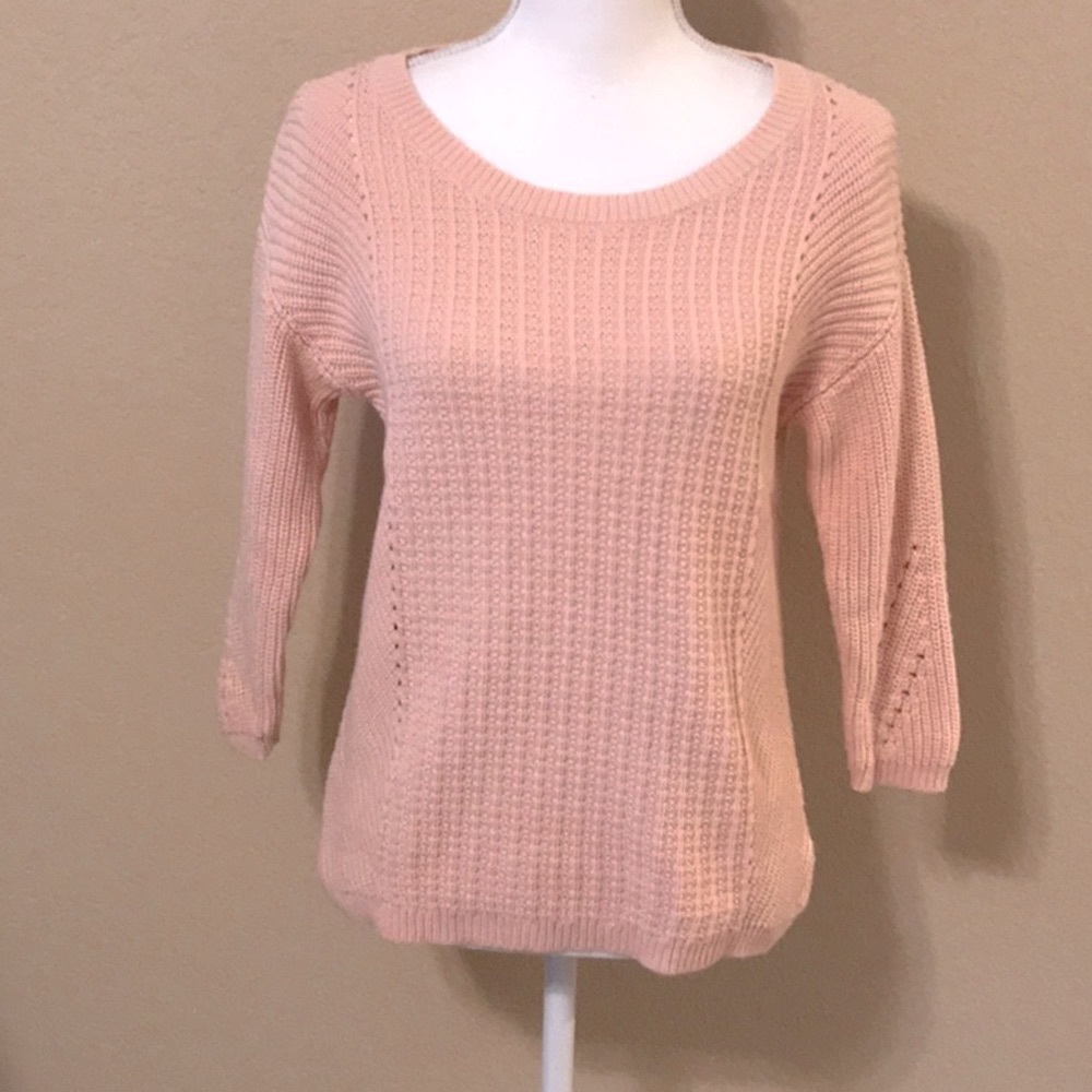 GAP Light Pink Cotton Sweater